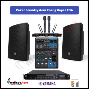 Paket Sound System Ruang Rapat Speaker TOA - Luas 25M2